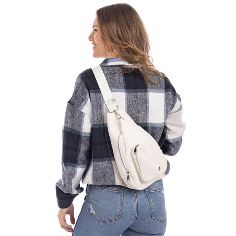 Teddy Sherpa Fanny Pack – Kate & Kris