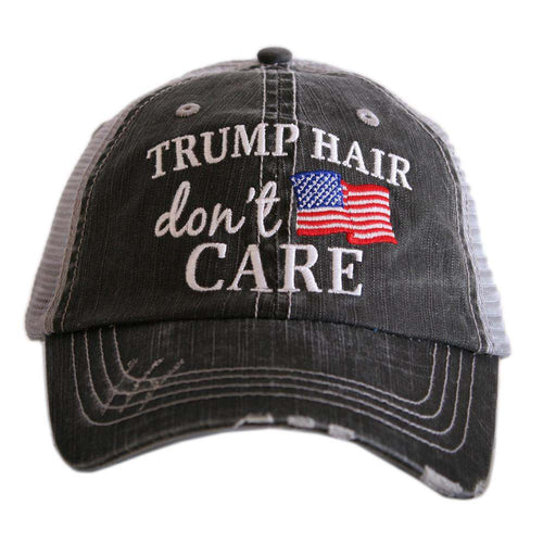 Hair Don't Care Hats and Tees, Fast Shipping