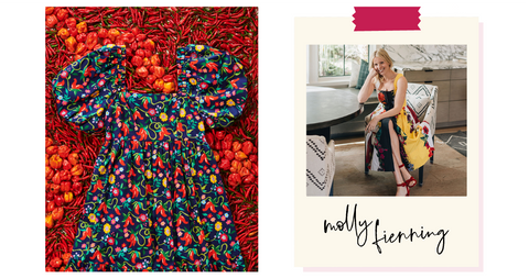 Molly Fienning, Molly Dress in Hot-to-Molly