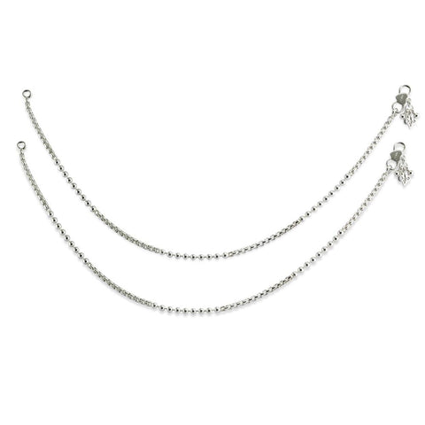 original silver anklets