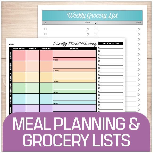 Printable Planning | Printable Pages, Checklists, Charts and Planners