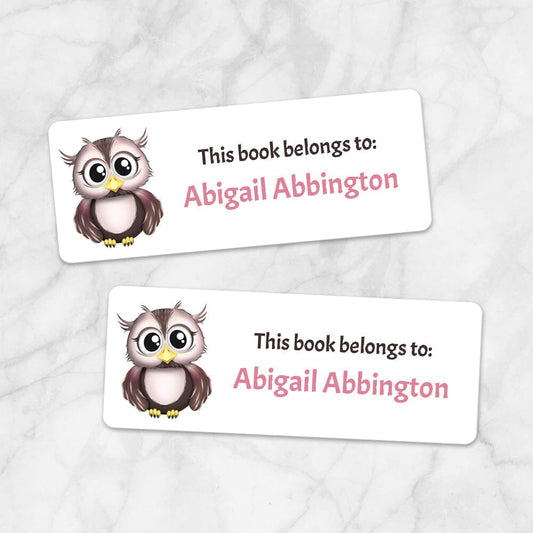 Cute Pink Bee Name Labels for School Supplies - Printable at Printable  Planning for only 5.95