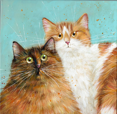 Penny and Tiger Marie by Kim Haskins