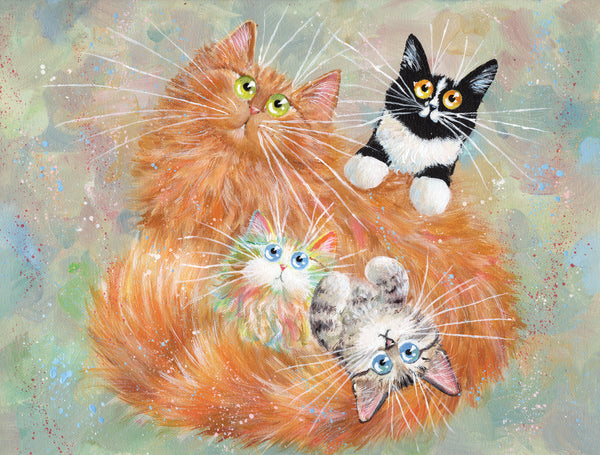 Johnson Cats by Kim Haskins