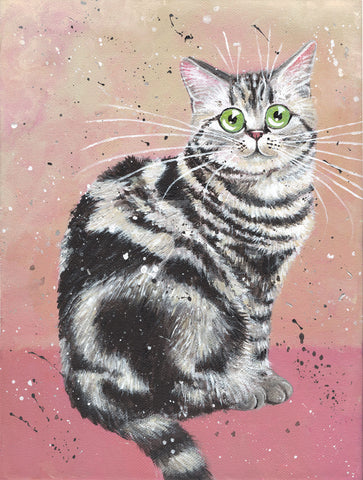 Elvis the cat by Kim Haskins