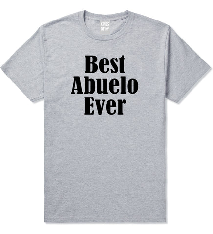 Best Abuelo Ever Grandpa Spanish Fathers Day Mens T Shirt By Kings Of Ny