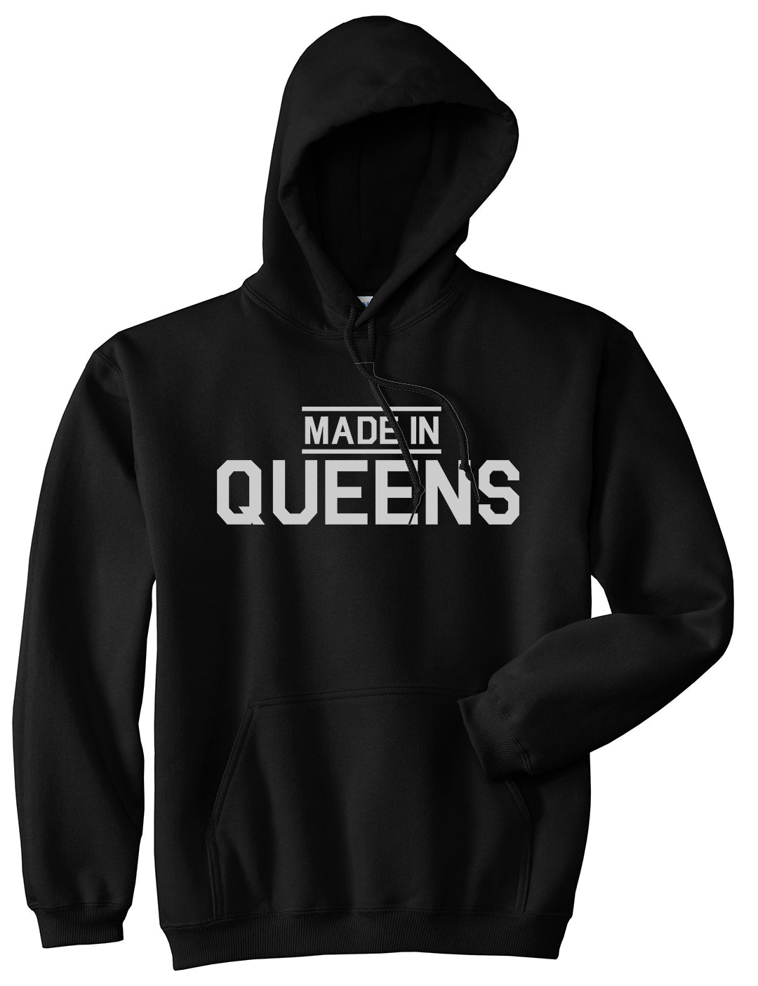 Queens Get The Money Mens Pullover Hoodie by KINGS OF NY