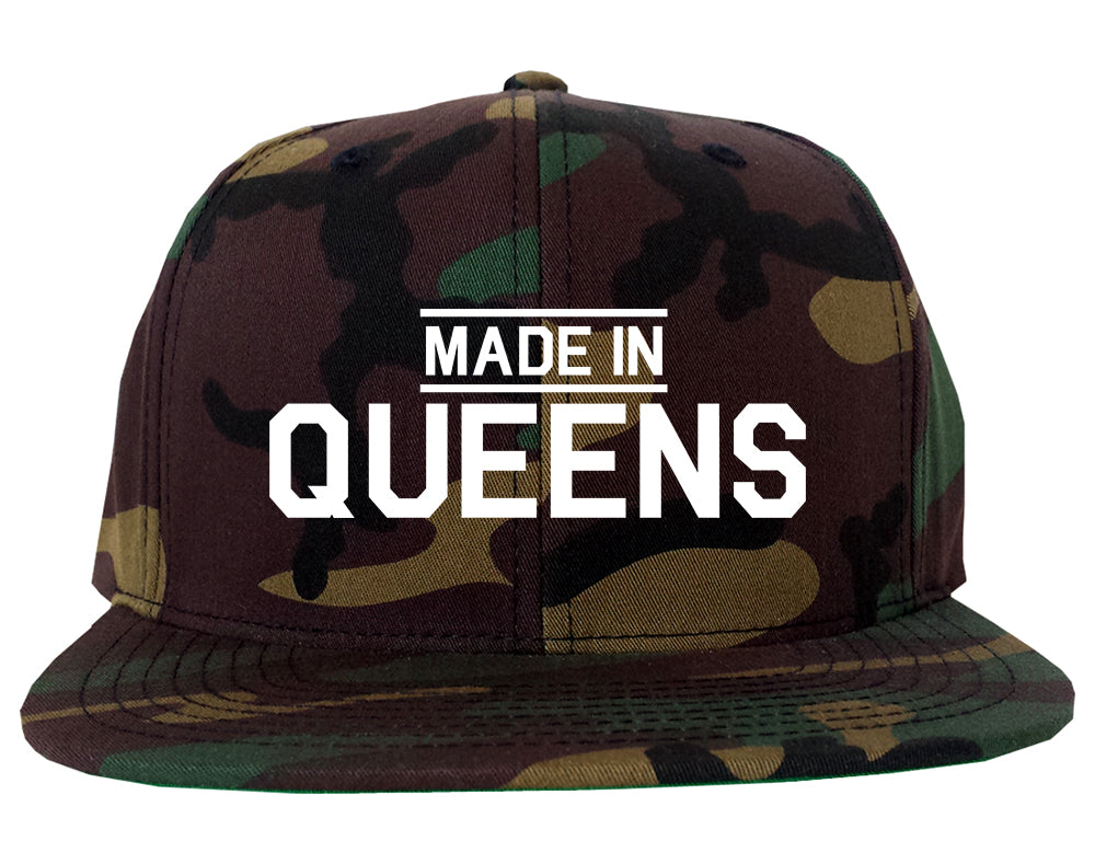 Made In Queens NY Mens Snapback Hat