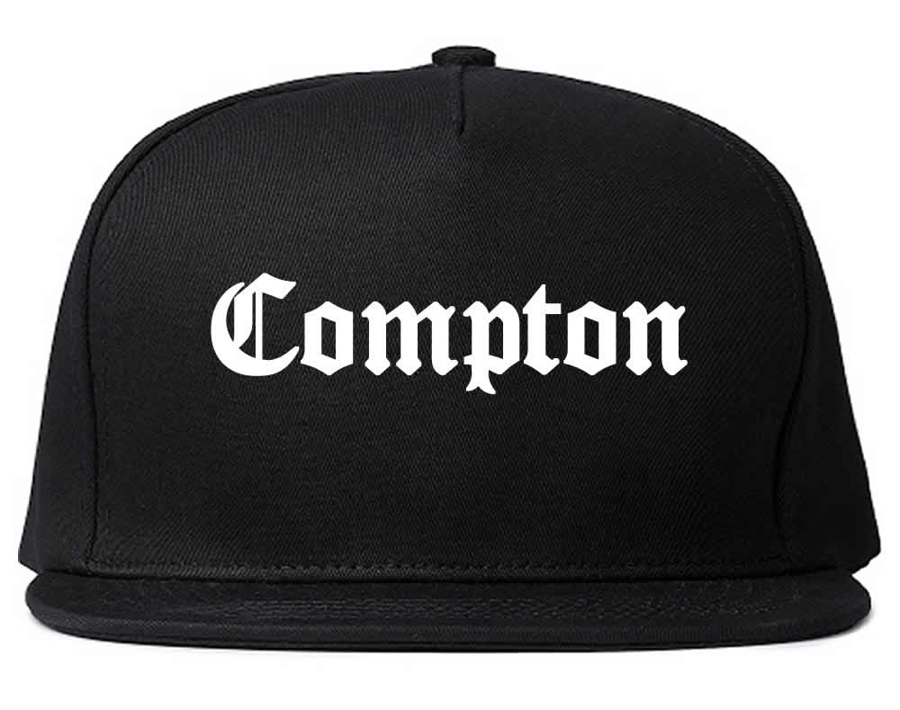 black compton hat