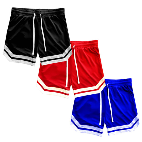 New Mens Mesh Basketball Shorts With Pockets