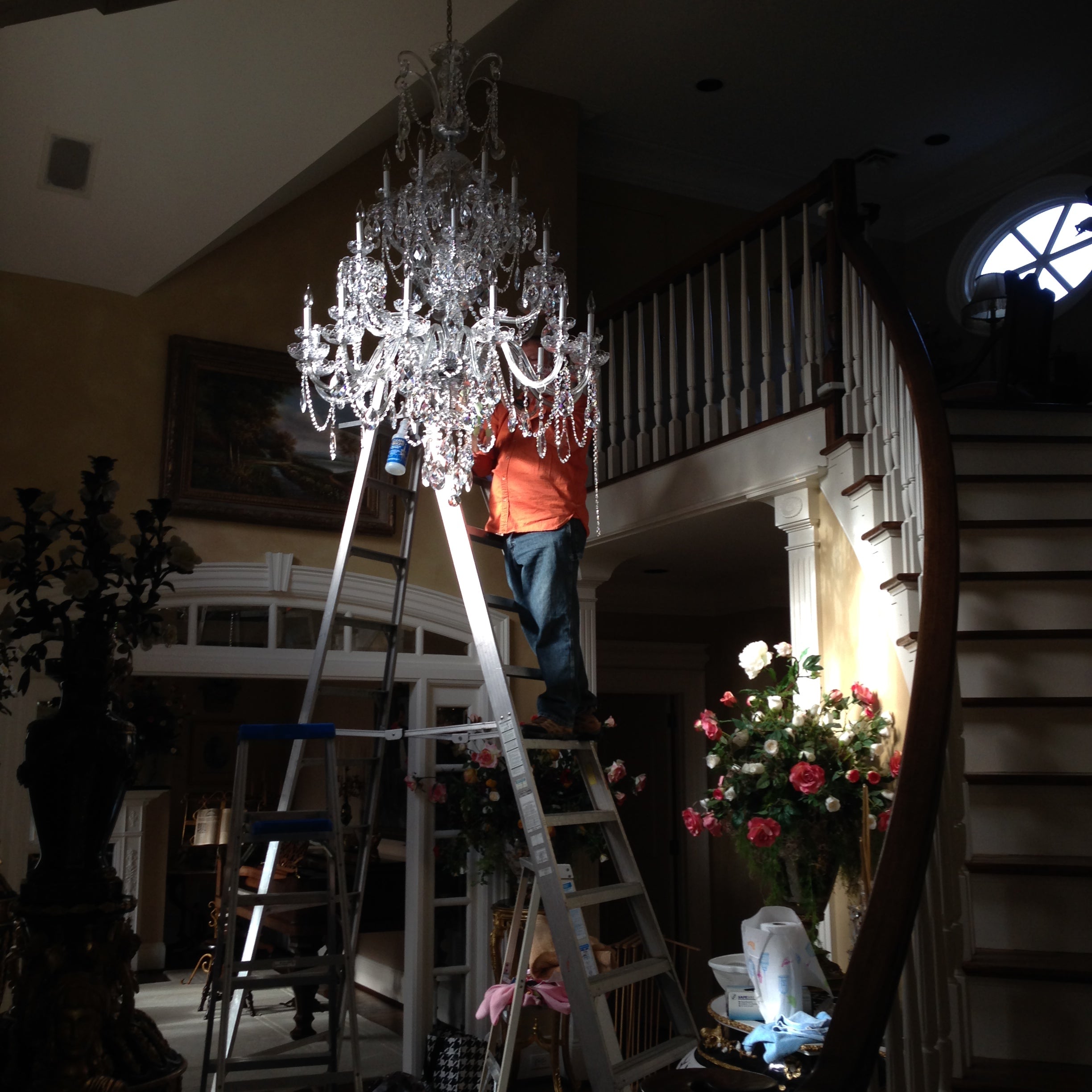 Chandelier Cleaning Time Is Here King S Chandelier Co   IMG 1308.JPG