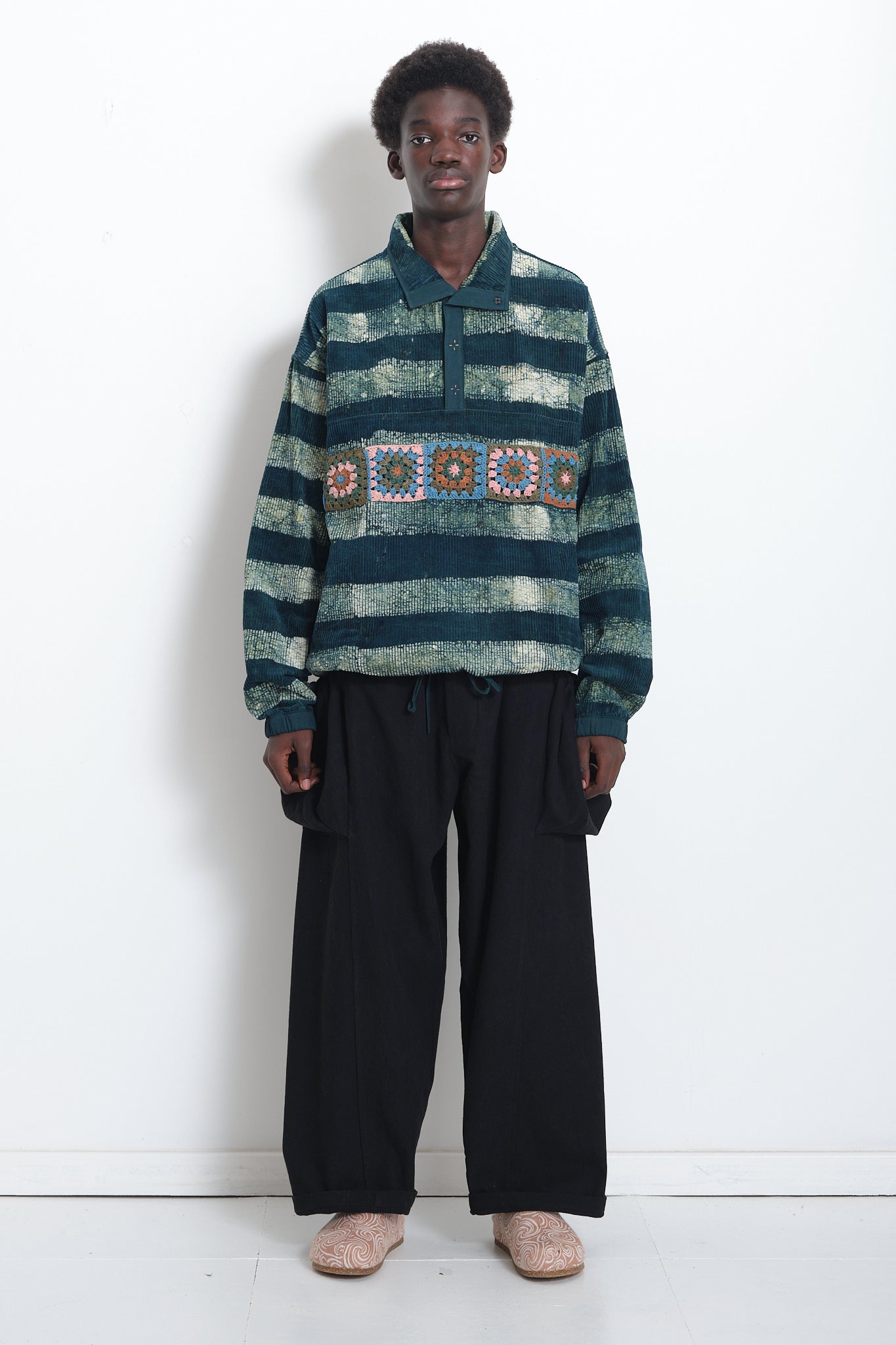 Polite Pullover - Forest Batik Corduroy – Story mfg.