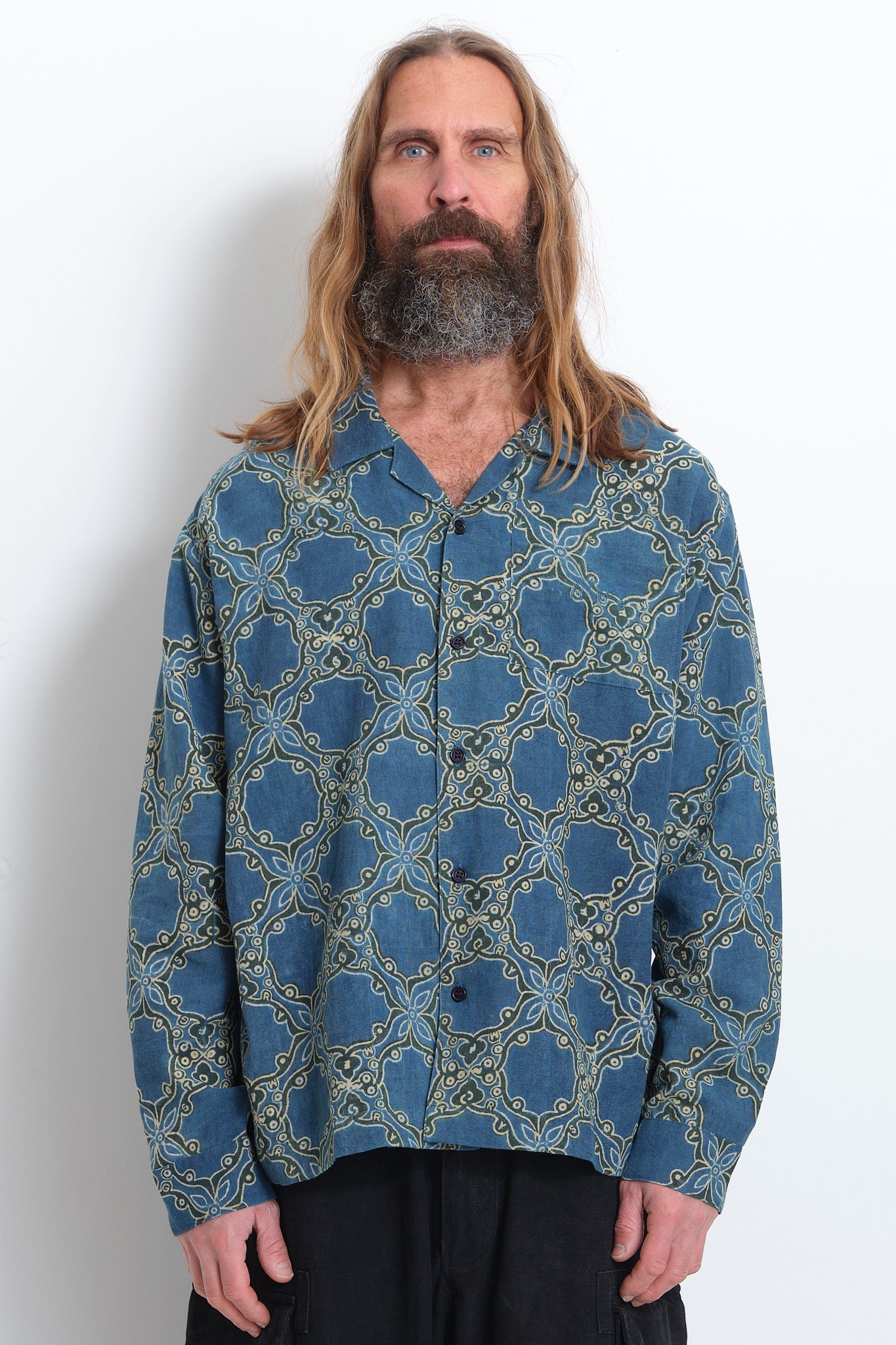 Story mfg. ジャケット Greetings Shirt LS jamesjohnston.com