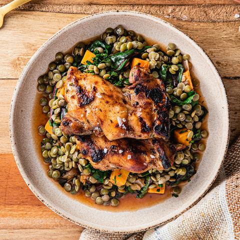 Chicken and Lentils