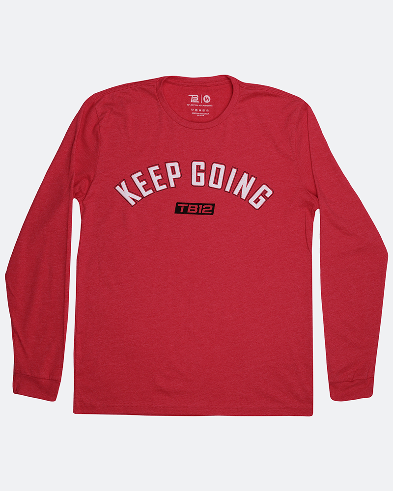 Let's Go Boston Baseball T-Shirt Long Sleeve / Navy / M