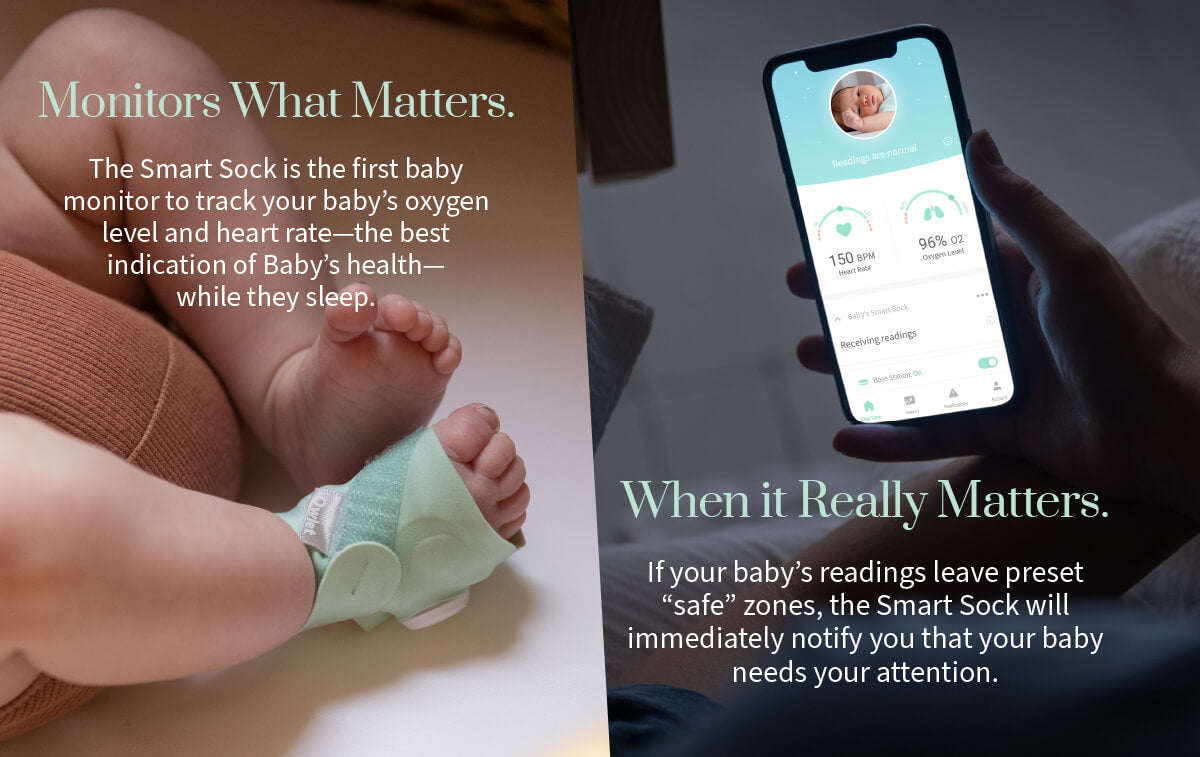 baby heart rate monitor sock