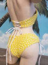 Load image into Gallery viewer, Yellow Polka Dot Bikini