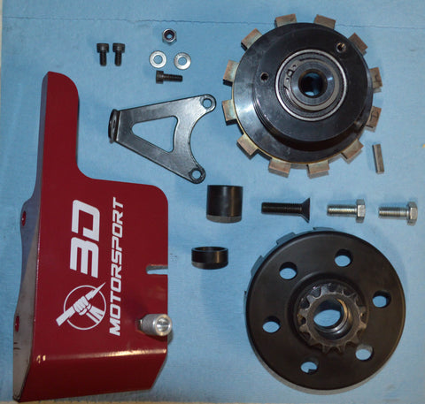 3D Manual Clutch Assembly Components