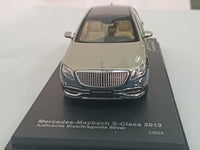 Almost Real Mercedes-Maybach S-class - 2019 -Anthracite Blue/Aragonite Silver 1/43