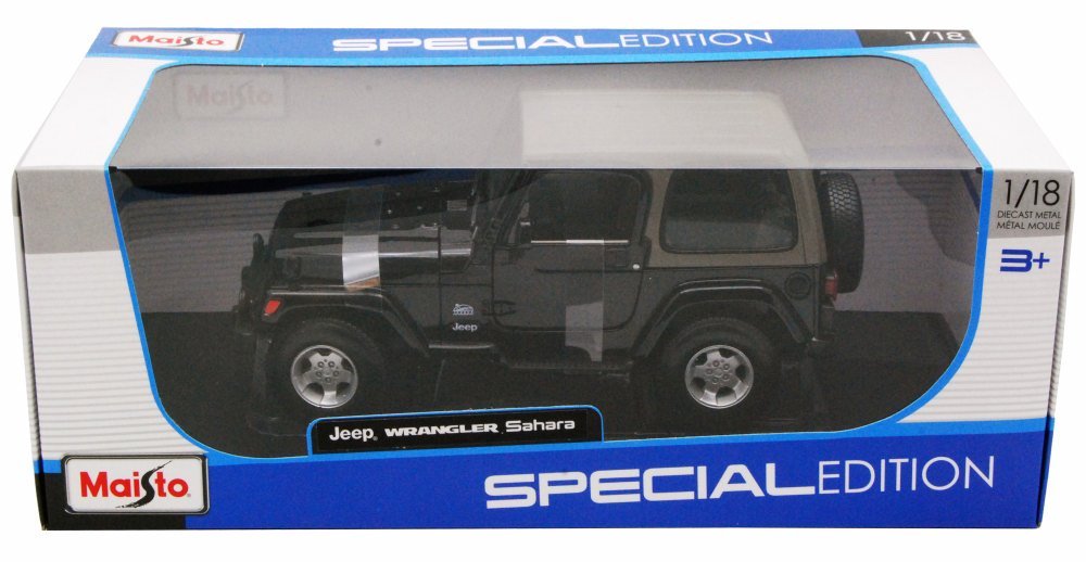 Maisto Jeep Wrangler Sahara 1/18 – 