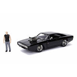 Fast & Furious 1970 Dodge Charger (Street) W/Dom Toretto Figur 1/24 By Jada