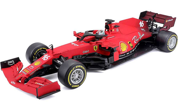 Bburago 1:18 F1 2022 Ferrari F1-75 No16 C.Leclerc / No55 C.Sainz
