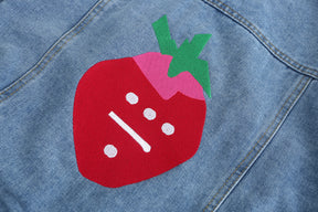 ICON Strawberry Denim Jackets