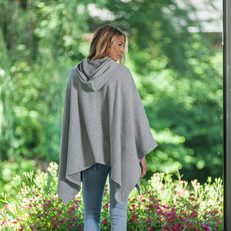 hooded sweatshirt poncho