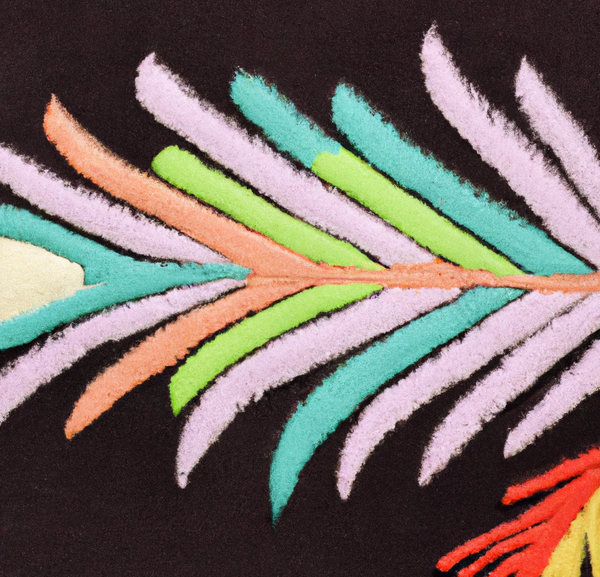 Aari Embroidery Feather Stitch