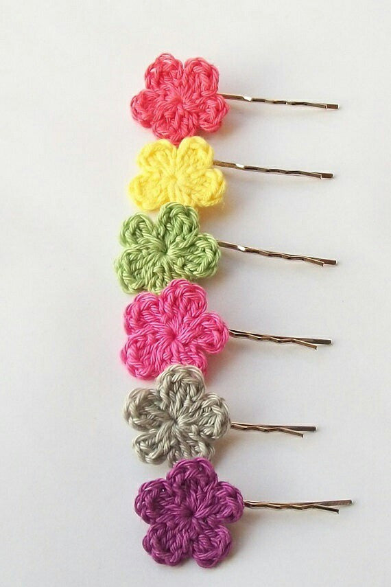 crochet hair pins