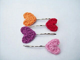 crochet hair pins