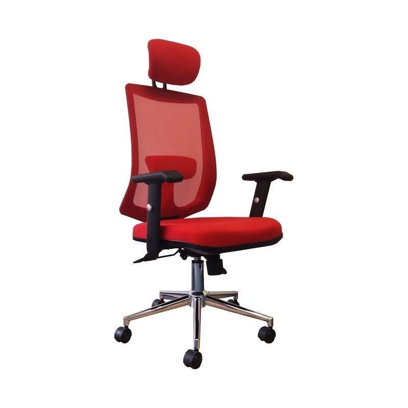 red task chair