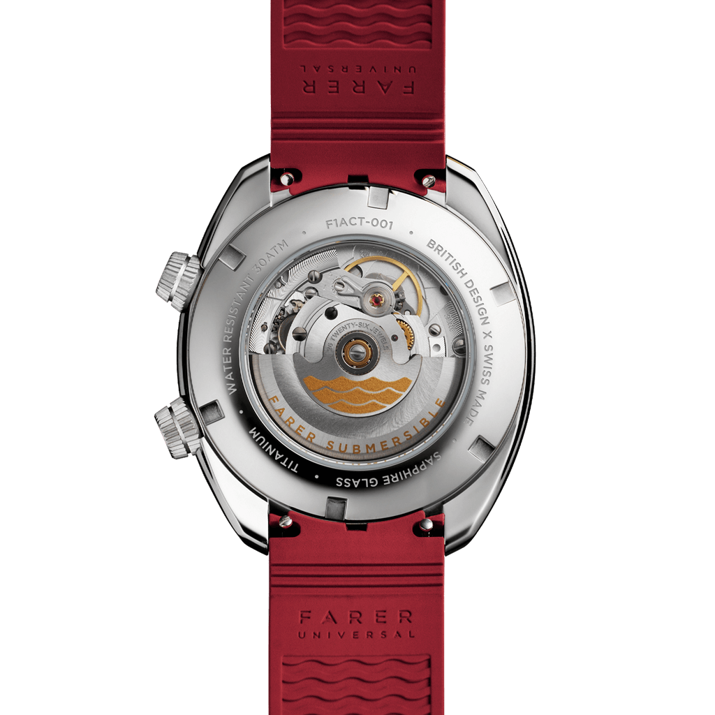 Hecla Carmine Red Titanium Series II