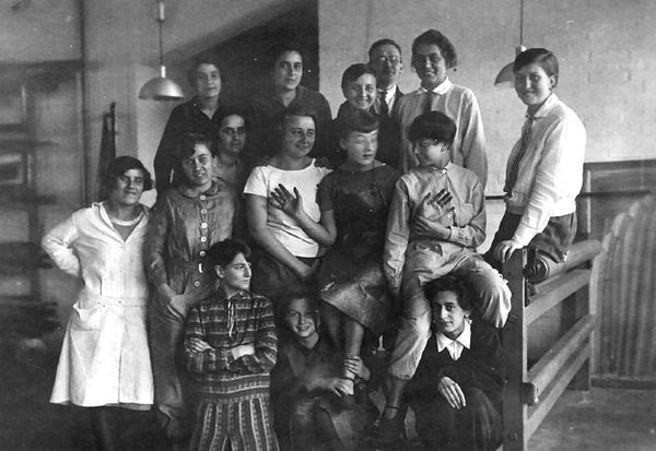 The Weavers On The Bauhaus Stairs, 1927 Women Behind The Weave Bauhaus To Bosporus Wild Heart Free Soul