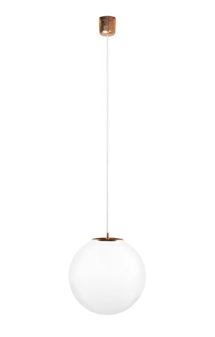 White And Copper Pendant Light modern ceiling lamp fitting tsuki l elementary 1 s