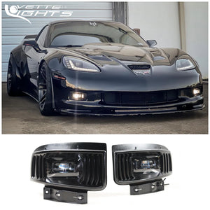 👻👻👻05-13 Corvette Morimoto Fog Light Assemblies FREE SHIPPING - Corvette Parts Center