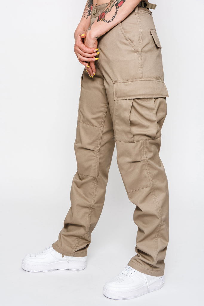 khaki cargo pants for women