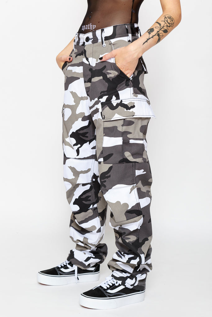 camouflage cargo pants