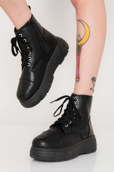 emo platform boots