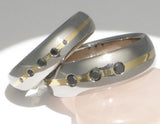 Black Diamond Titanium Rings