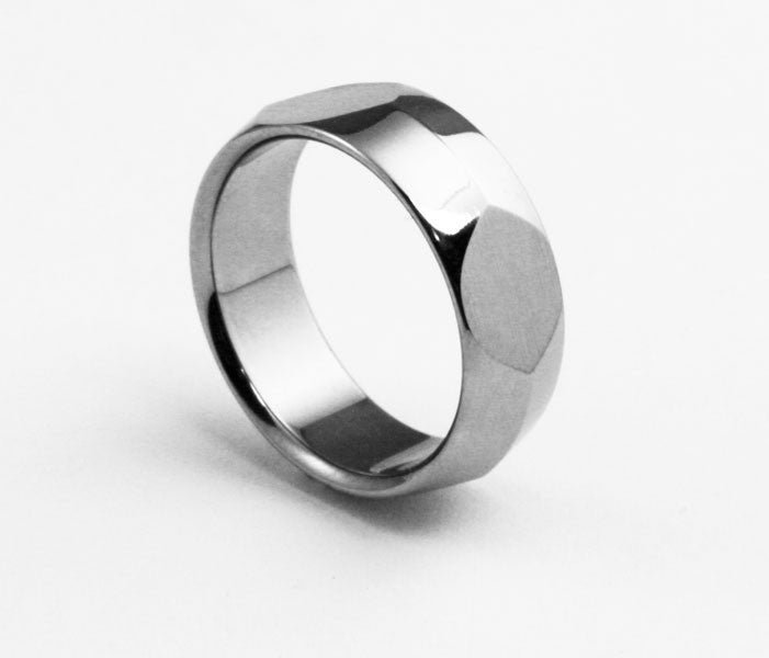 Unique Designer Titanium Wedding Ring - Crucible – Titanium Rings Studio