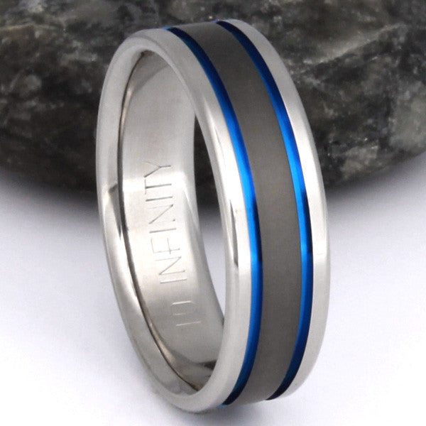 Sable Titanium Ring sa12 – Titanium Rings Studio