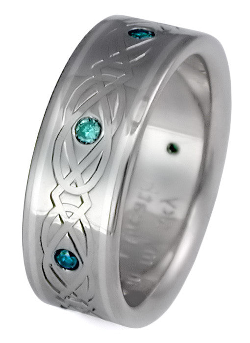 Irish celtic engagement rings