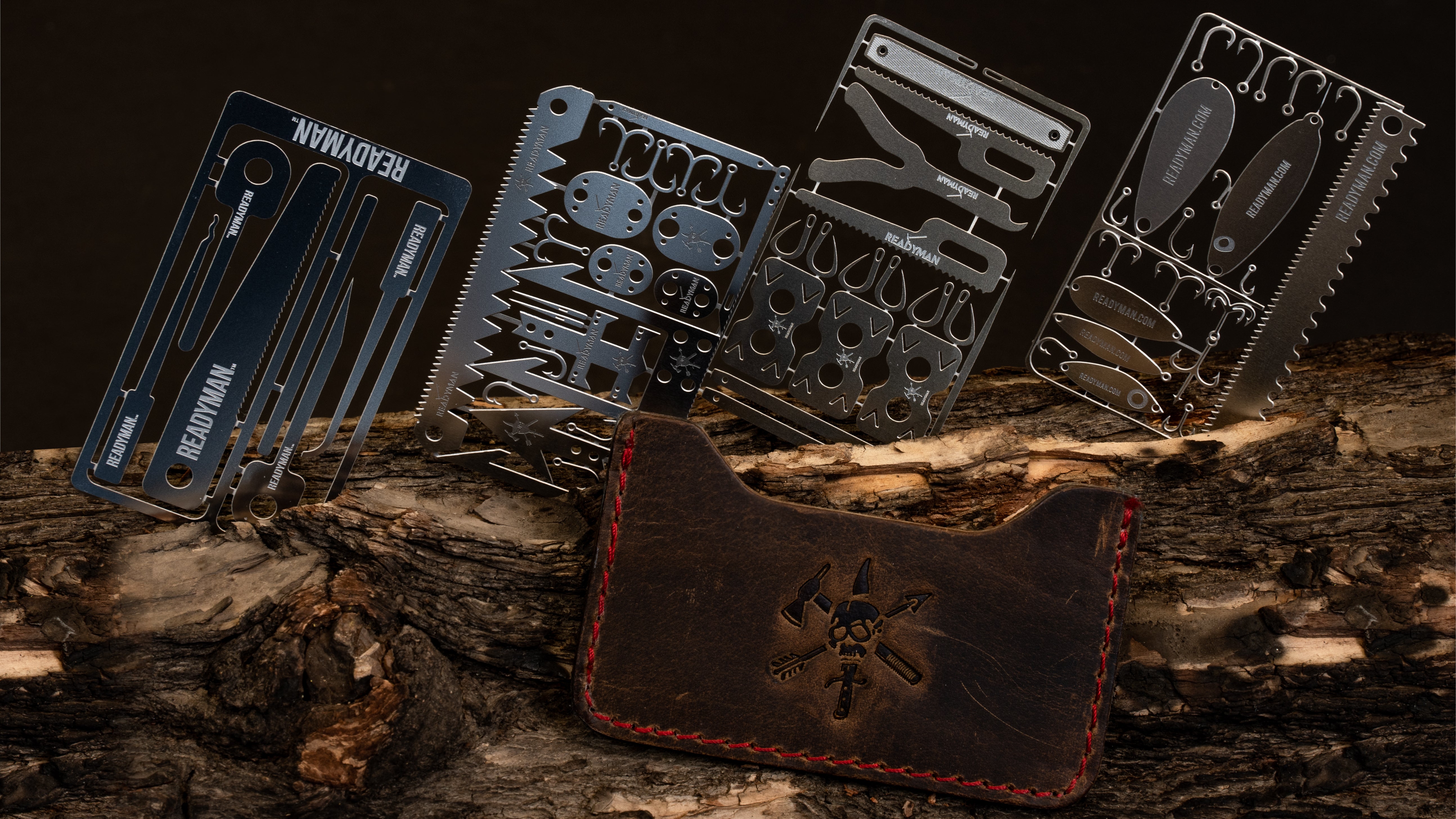 Total Survival Kit + Free Brown Leather Wallet – Readyman