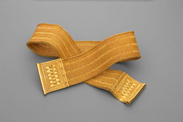 A gold-wire waistband found in Surigao, circa the 10th – 13th century. (Photo from Asia Society)