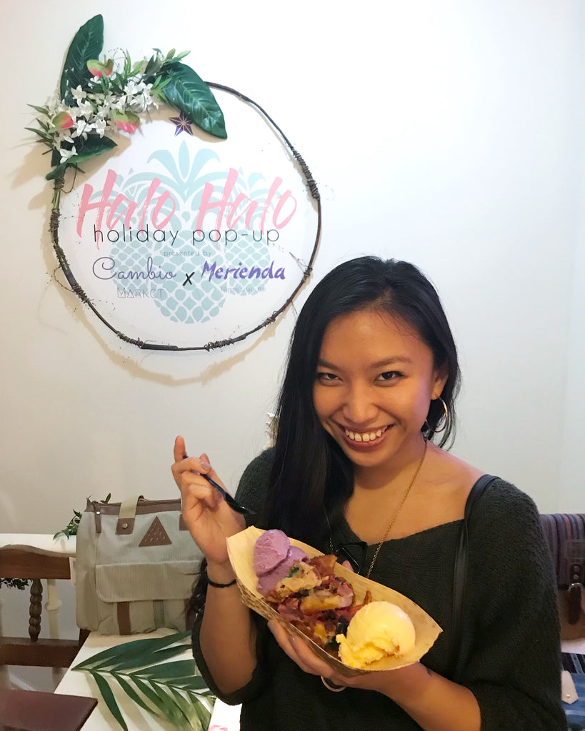 Justine - Halo Halo Holiday Popup