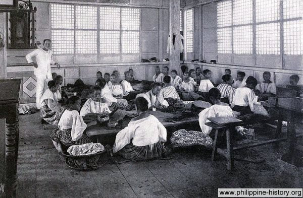 Manila Cigar Factory, 1899.