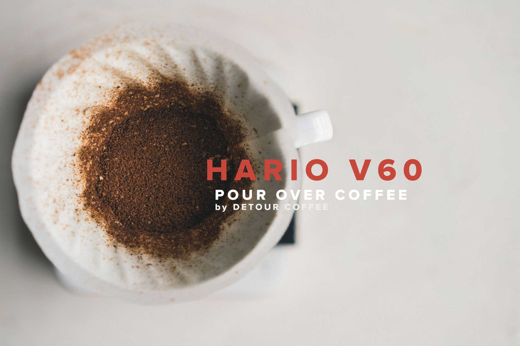 Hario v60 pourover by Detour Coffee