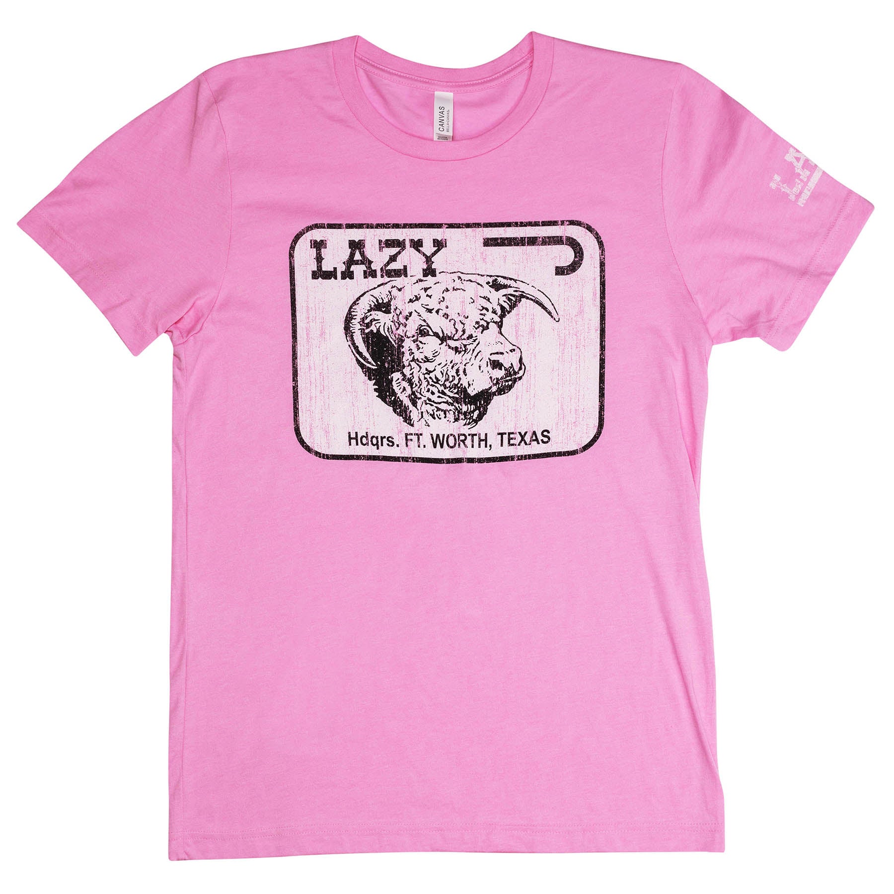 Lazy J Ranch Fort Worth Short Sleeve T-Shirt - Pink - Lazy J Ranch Wear product image