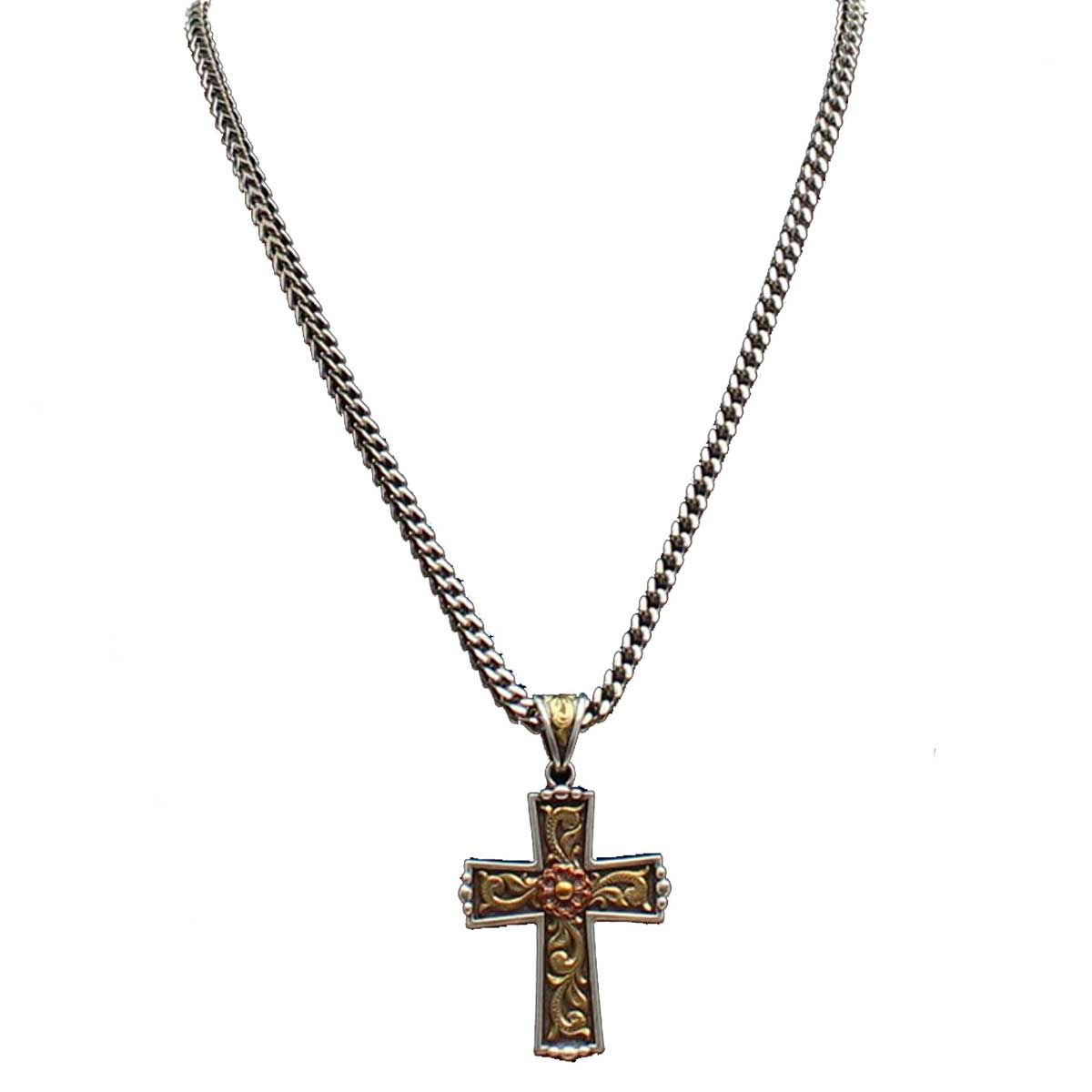 M & F Western Twister Antique Cross Necklace – Lazy J Ranch Wear Stores